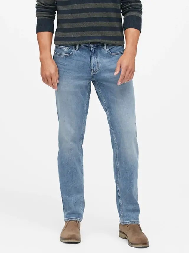 banana republic straight fit jeans