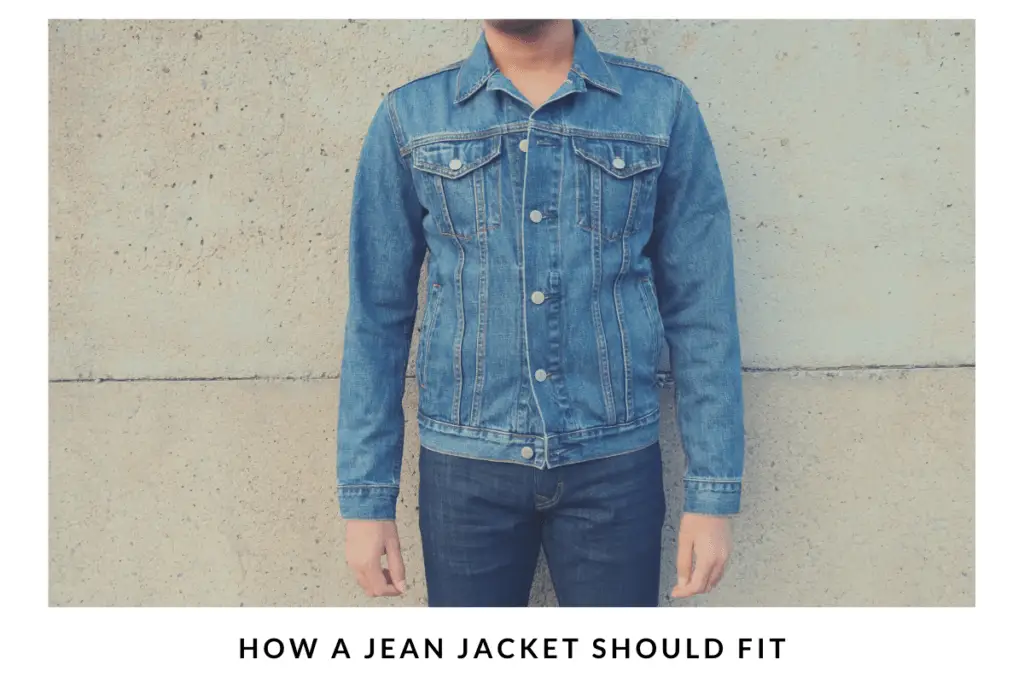 How a Jean Jacket Should Fit (Men's Fit Guide) - Sharp Confident Man