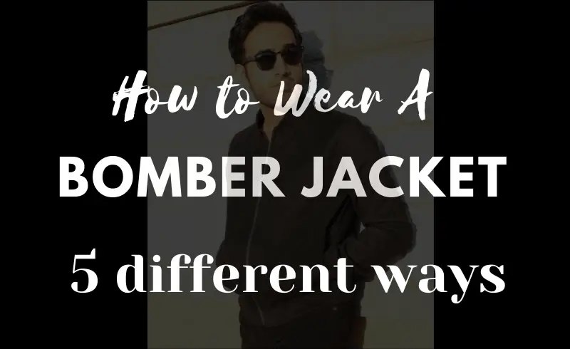 how to wear a bomber jacket
