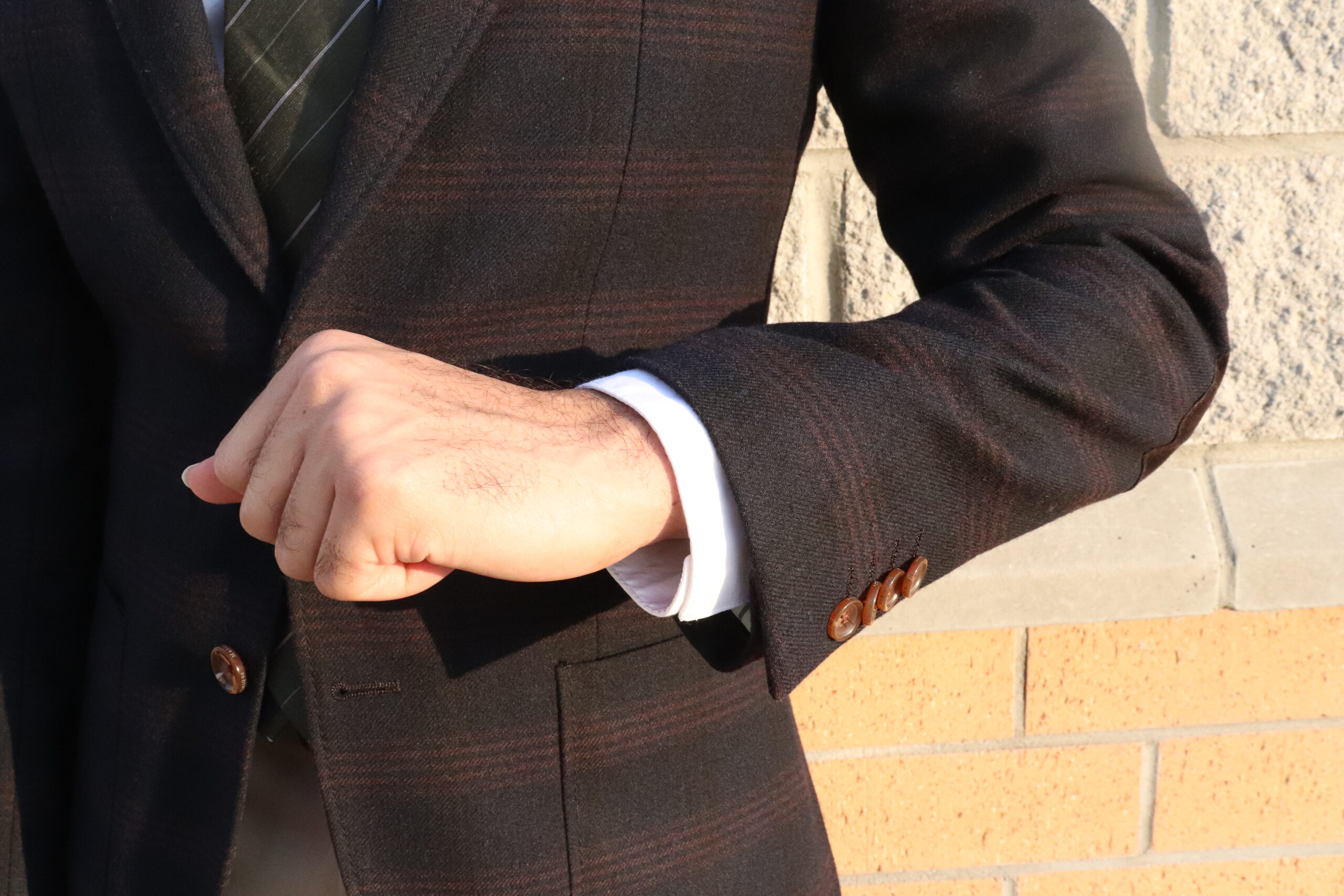 sleeve length of blazer