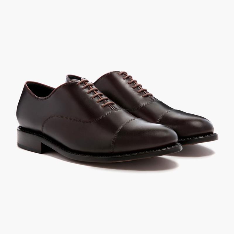 brown leather oxfords