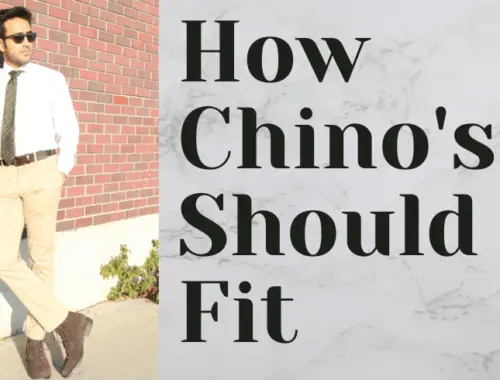 How chinos should fit | Mens Fit Guide