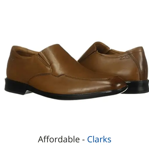 medium brown loafers