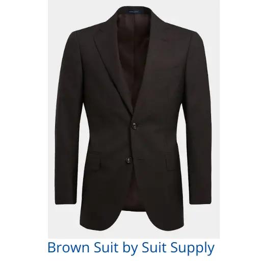 Men's Brown Suit