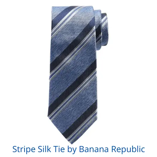 Men's Stripe Silk Tie to wear to a medical school interview 