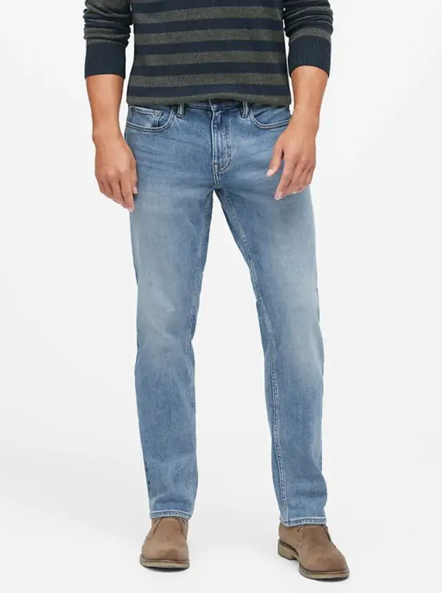banana republic straight fit jeans review