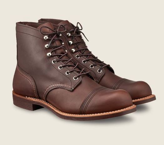 red wing iron ranger work boots  Best Types of Boots for Men