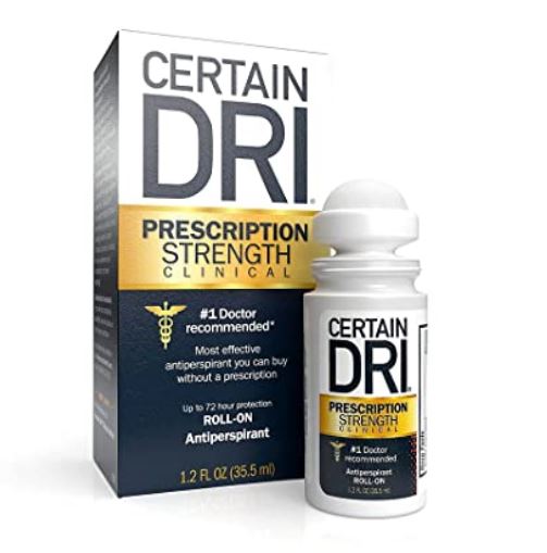Certain Dri Prescription Strength Clinical Antiperspirant Deodorant