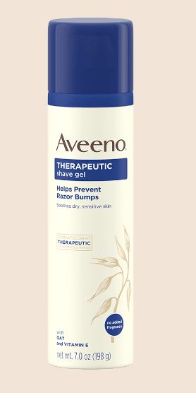 Aveeno Theraputic Shave Gel, best shaving cream for men 