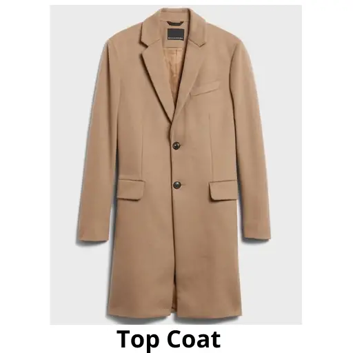 topcoat, men's wardrobe essentials