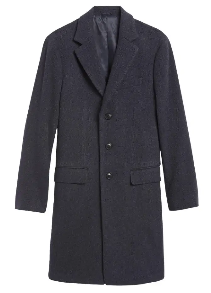 navy top coat, top coat style 